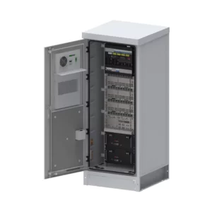 20U outdoor floor-standing single-compartment cabinet