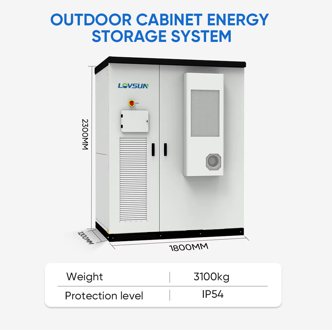 Air Cooling BESS Cabinet ECube 100TD /215A 100kW /215kWh - Image 6