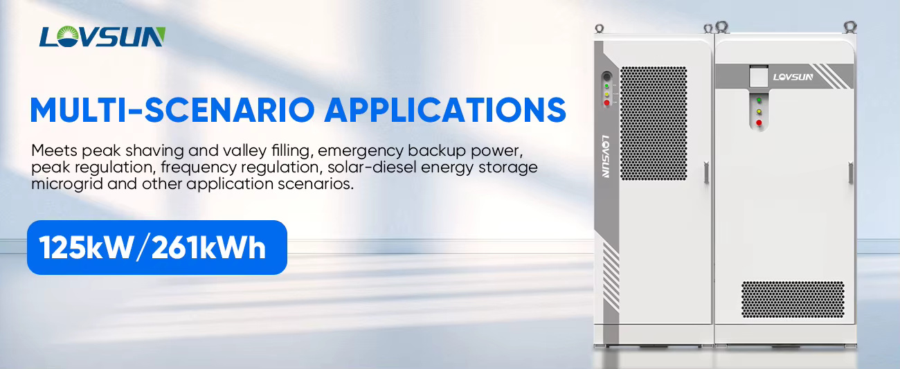 Outdoor Liquid Cooling ESS Cabinet 261kWh /125kw - Image 2