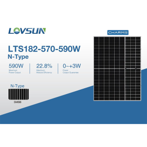 N-Type TOPCON Solar Panel  LTS182-570-590w