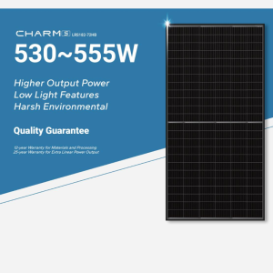 All Black Solar Panel LRS 182-72HB 535-550W