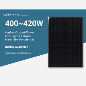 All Black Solar Panel 182-54HB 400-420W